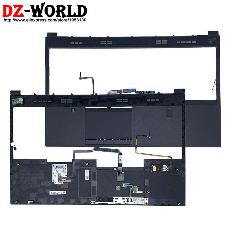 

Upper Case Shell C Cover Palmrest Keyboard Bezel With Touchpad and FPR CS For Lenovo Thinkpad P50 P51 Laptop 00UR829 01HY708