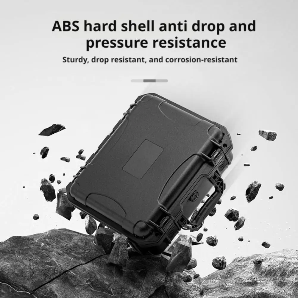 

For DJI Action6 Moisture Resistant Handheld Portable Storage Box Waterproof Double Layered Drop Resistant Camera Accessories