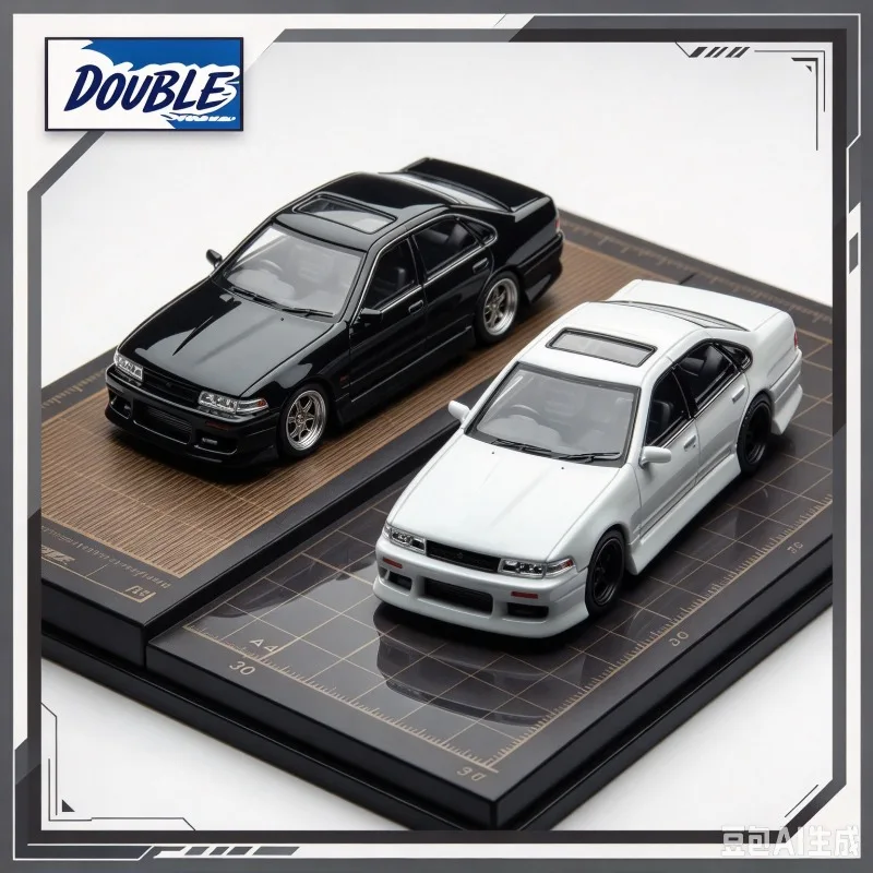 Double 1:64 Nissan Cefiro A31 uras imitation alloy casting model, a cool and domineering gift for boys,creative gift for boys.