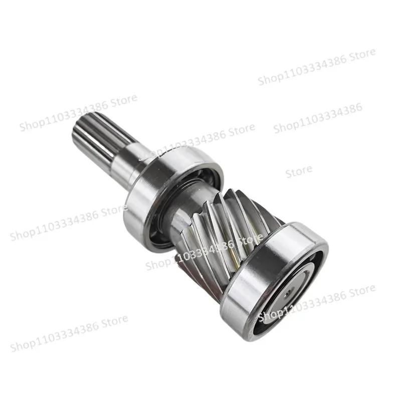 Electric Sightseeing Car Motor Input Gear Rear Axle 19 Teeth One Shaft   One Shaft Gear Shaft