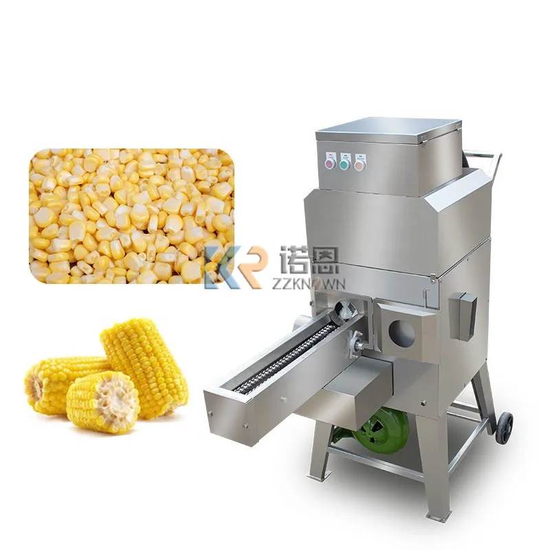 Stainless Steel Commercial Sweet Corn Sheller Machine Commercial Fresh Corn Seed Processing Equipment