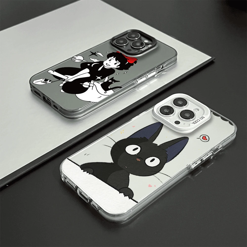 Bilibili K-Kiki D-Deliverys S-Service Phone Case For Samsung S24 23 22 ULTRA A34 33 32 20S 5G 4G Laser Cover