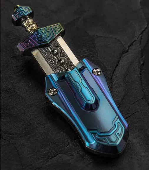 Play Wu Le Zhi EDC Tai A Jian frosted zirconia material EDC decompression toy
