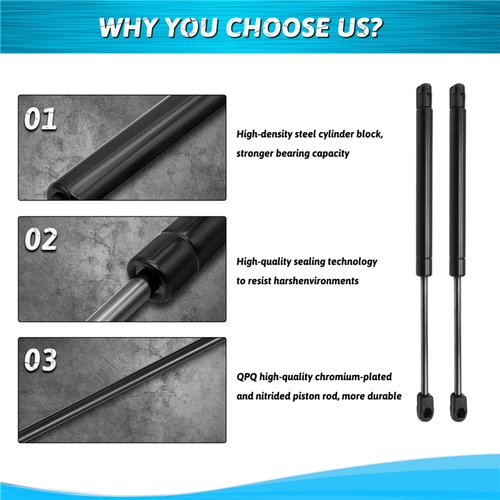 Imagen 2 del producto 2 unids/set para Dodge Charger 2011-2022 capó delantero de coche soporte de elevación puntales accesorios para Chrysler 300 2011-2022