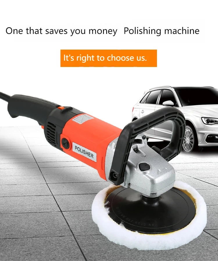 

Electric DIY Industrial Car Polishing Machine Wet Polishing Application Power Tools Wheel Car Polisher