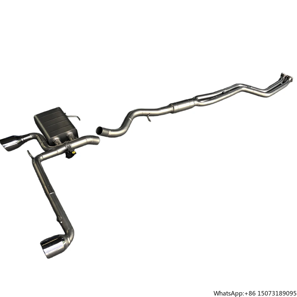 Exhaust Pipe Upgrade Stainless Steel Catback Exhaust for E90 E92 323i 330i 328i 320i With Valve Controller