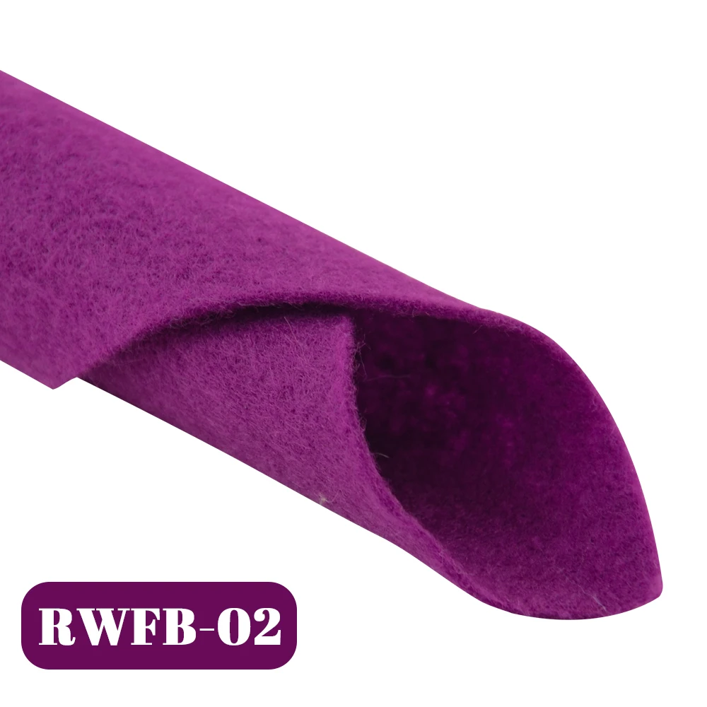 Superweicher Filzstoff 1,4mm Dick 30*30cm/20cm*90cm Vliesstoff für DIY Näharbeiten, Puppenzubehör Material Patchwork – Detail 7