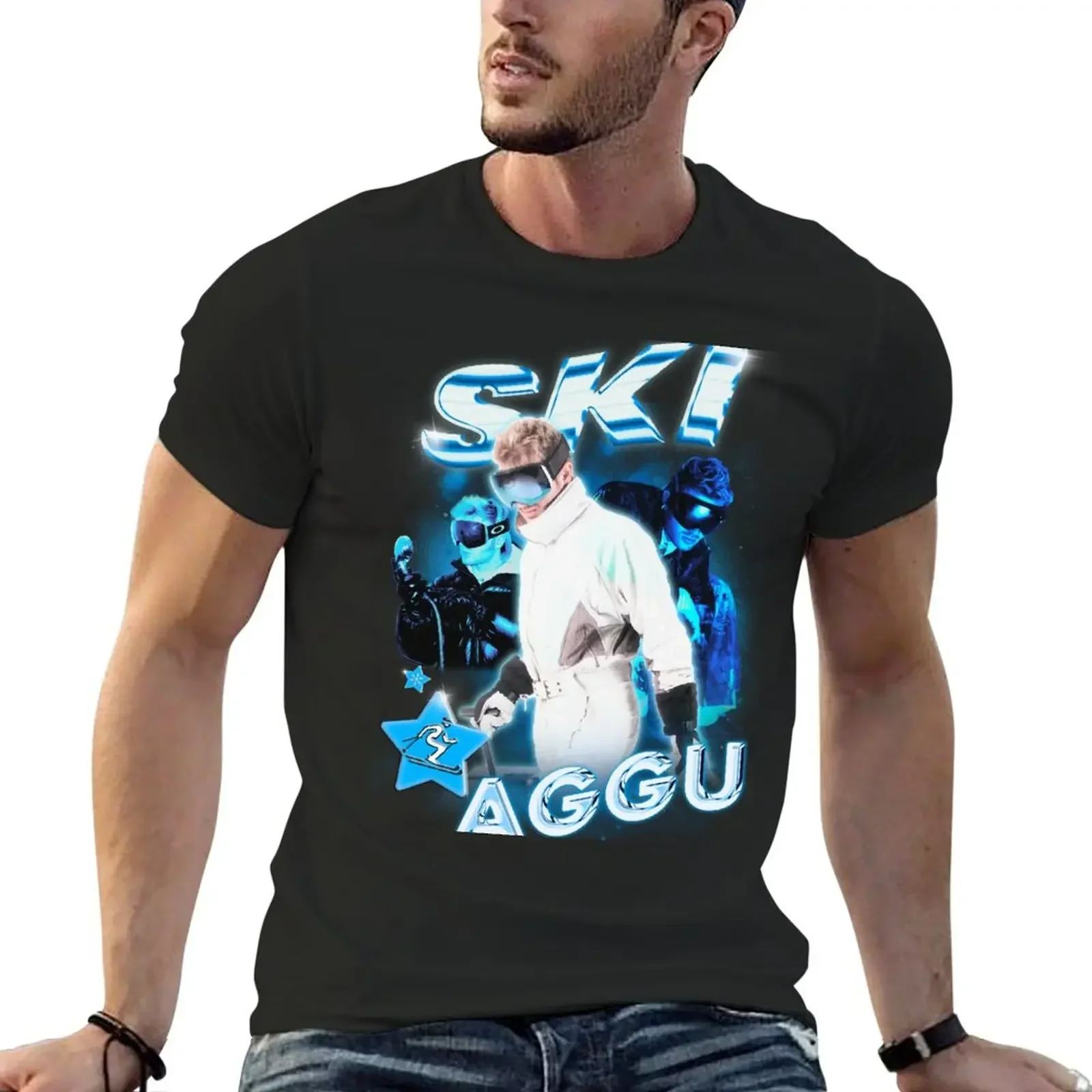 

Ski Aggu Vintage Merch T-Shirt plus sizes custom shirt plus size clothes anime outfits for men