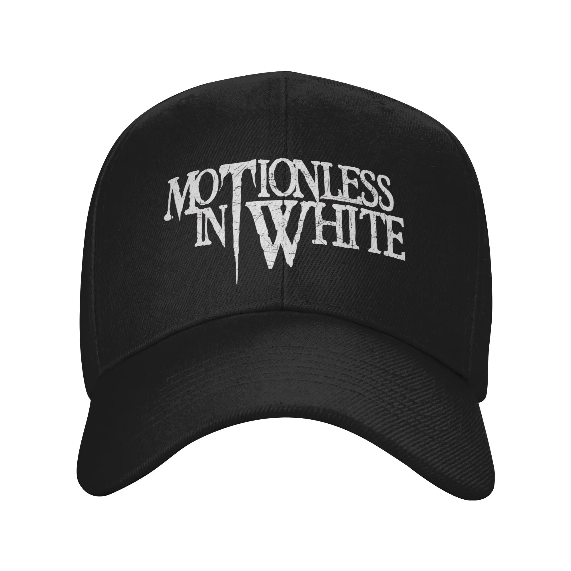 Motionless In White Music Band Baseball Cap  Unisex Men Print Trucker Hat Summer y2k Retro Tennis Skate Hot Sale Baseball Caps