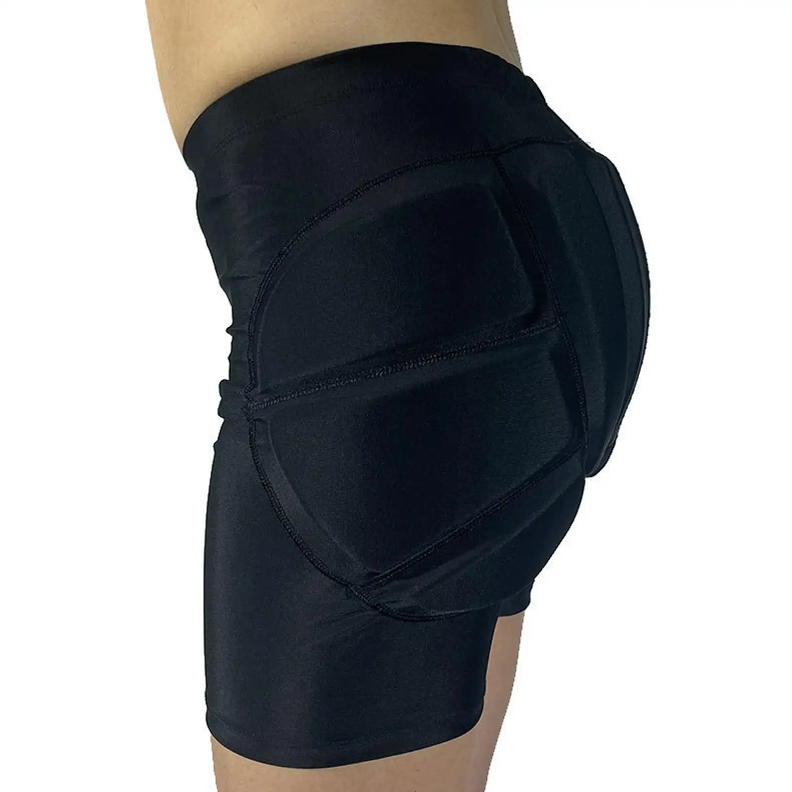 Kids Snowboard Padded Shorts Butt Pad Shorts Children Skating Protective Gear for Skateboarding Ice Hockey Ice Skating