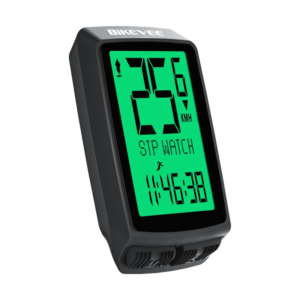 

Newest Wireless Replaceable Battery Bicycle Computer Ultra-Long Standby Bike Cycling Computer Speedometer Odometer Stopwatch