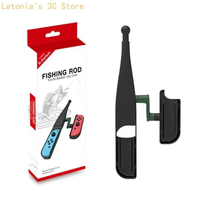 

TNS-1883 Portable Fishing Rod for Switches Gaming Controller Fishing Game Enjoy Realistic Fishing Experience X3UB