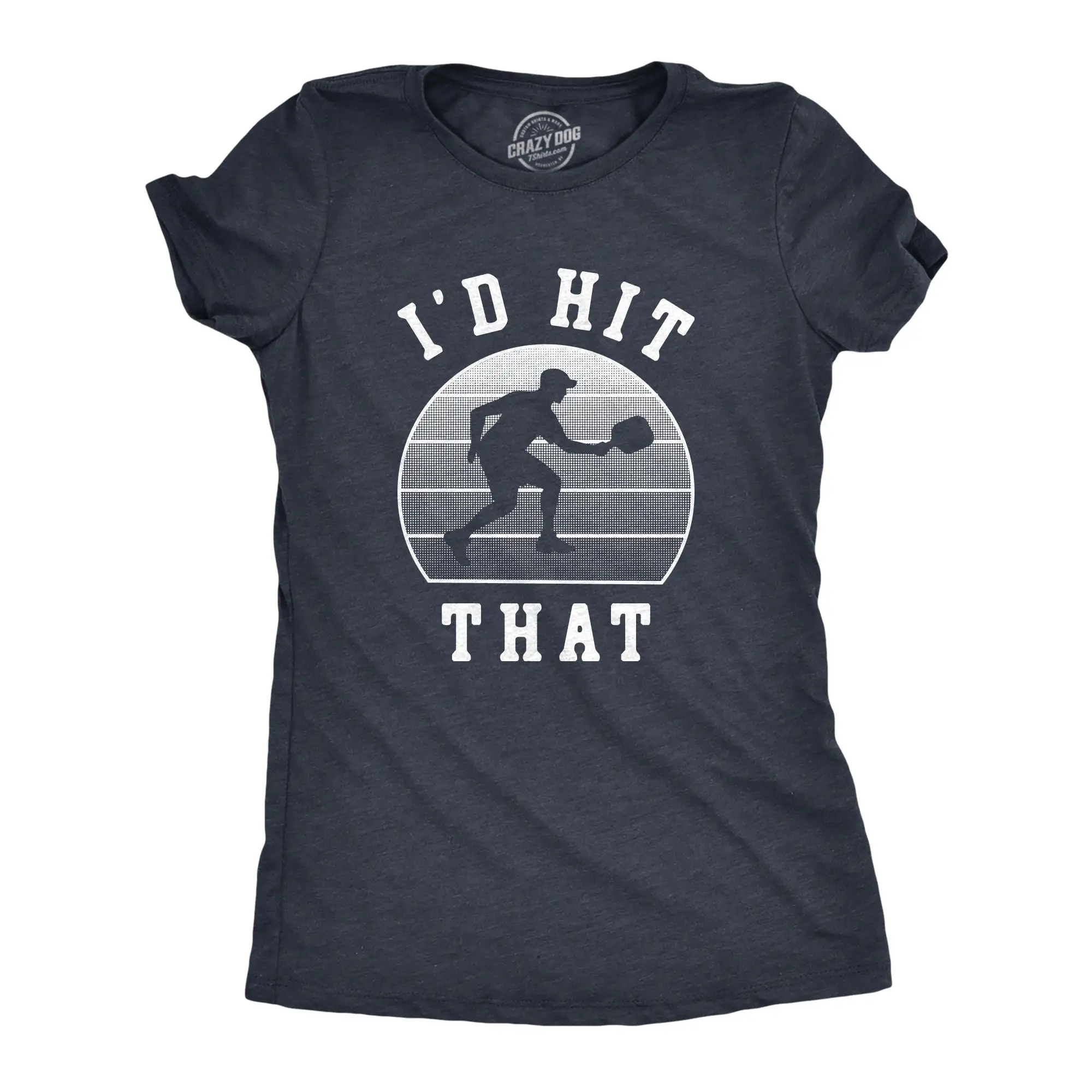 I'D Hit That Queen Of Dink Pickleball T Shirt Funny Sports Lover S For Her