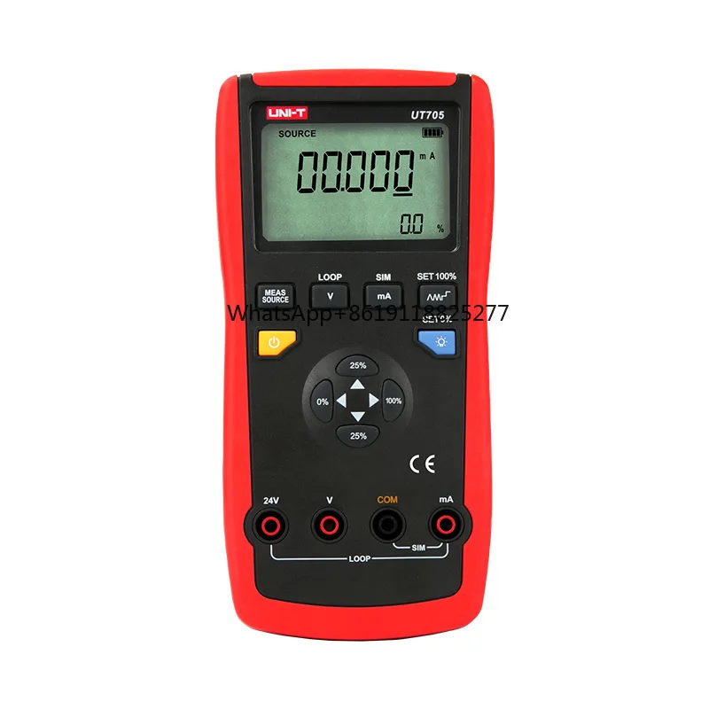 UT701 Digital Single Function Temperature Calibrator with 10 thermocouples