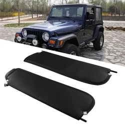 Car Left Driver & Right Passenger Sun Visor Sunshade For Jeep Wrangler TJ 1997-2002 5EP34 LAZAE 5EP35 LAZAE