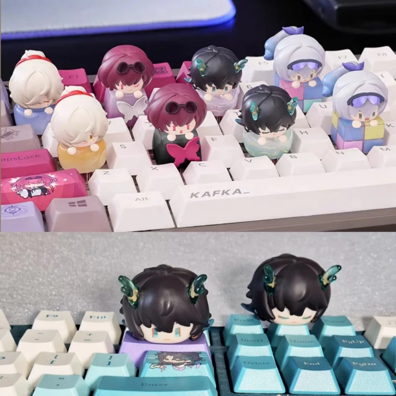 

Mihoyo Honkai Star Rail Finger Tip Keycap Blind Box Series Trendy Personalized Mechanical Keyboard Keycap Decorate Ornament Gift