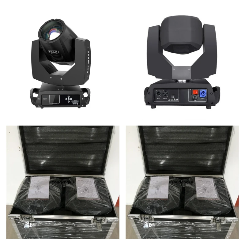 

4 pieces 7R Beam spot 230W moving head beam moving head lights stage wedding disco party event beam 230 7r with case