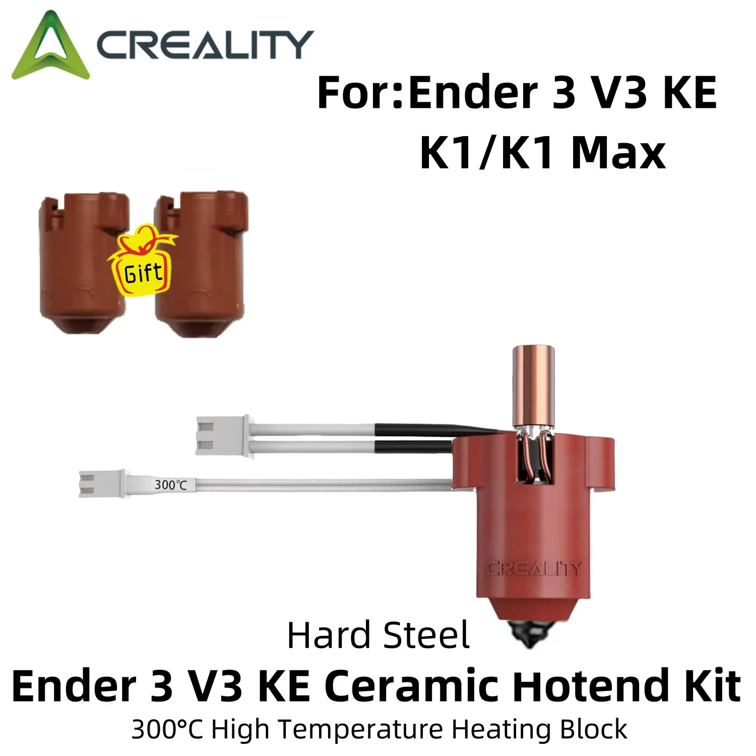  Creality Ender 3 V3 KE Hotend-Kit 300 ° C Keramik-Heizblockdüse 60 W, hohe Wärmeleitfähigkeit für Ender 3 V3KE Hotend – Detail 8