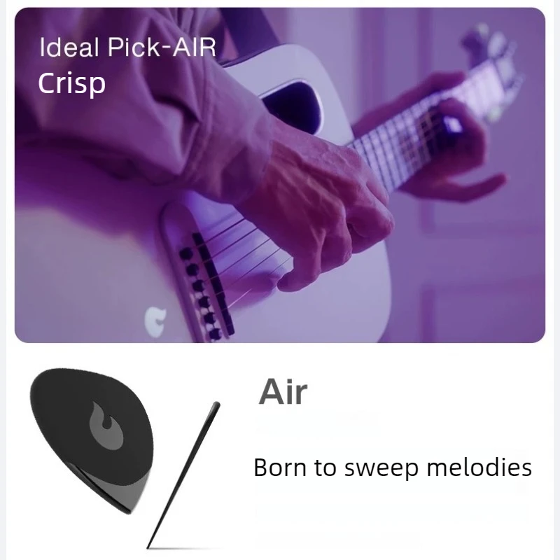 Three Thickness Guitar Pick Voice Crisp Electric Guitar Pick Comfortable Smooth Ukulele Picks Stringed Instruments Accessories