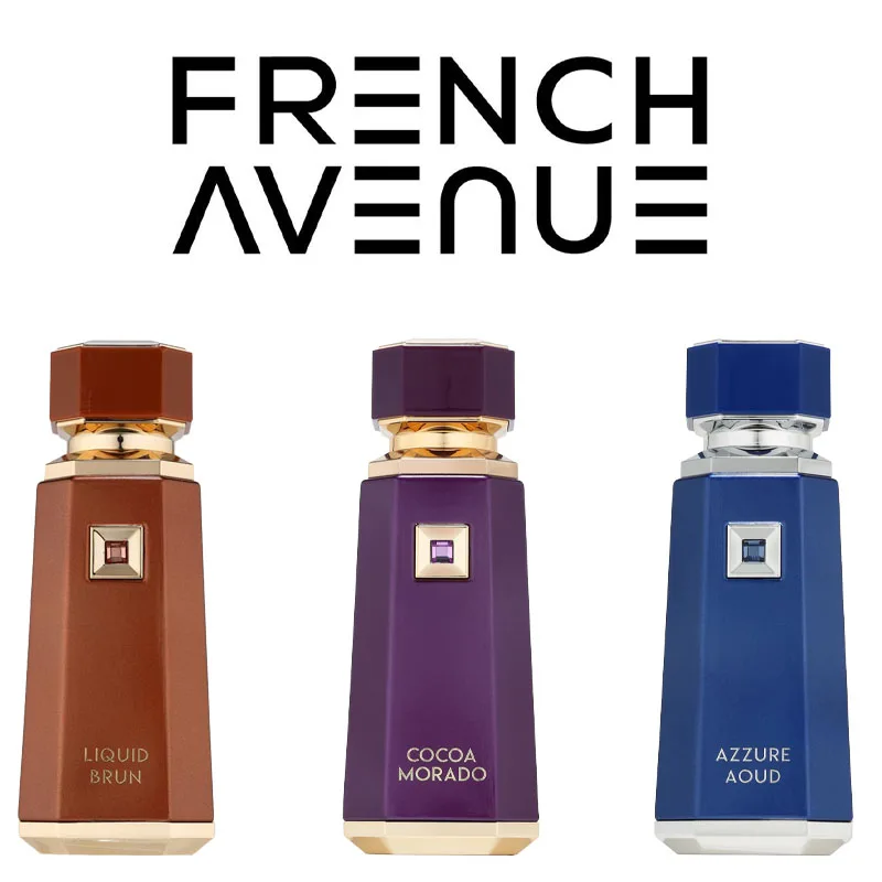 French Avenue Fragrance World Cocoa Morado World Azzure Oud Liquid Brun Women 100ML Cologne Persistence Pheromone Long-lasting