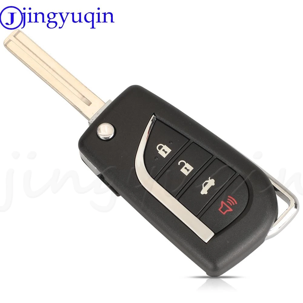 Jingyuqin HYQ12BGF Zdalny pilot samochodowy 433MHz FSK 8A Chip do Toyota Camry Corolla Wilander Levin RAV4 Frontlander 2018 - 2022