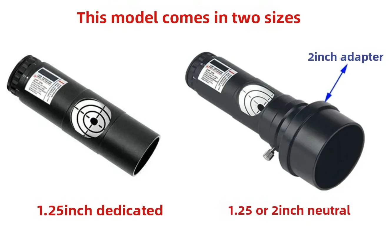 Metal Laser Calibration Eyepiece Optical Axis Correction Collimator for Newtonian Reflectors Telescopes Astronomical Accessories