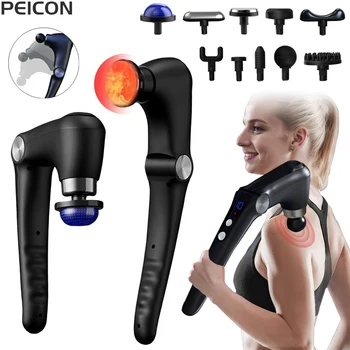 Fascia Massage Gun Shoulder Massage Machine Electric Muscle Massager Gun High Frequency…