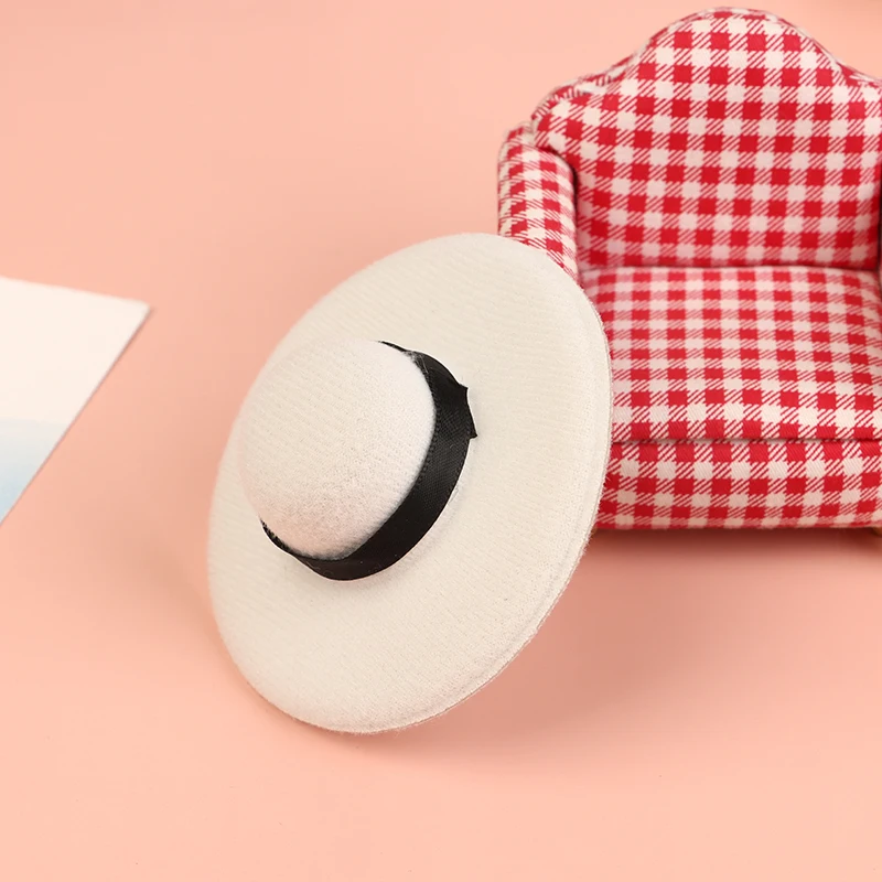 دمية أفضل قبعة دمية مصغرة الحرفية القبعات ملابس دمى اكسسوارات صغيرة لتقوم بها بنفسك اللعب التظاهر اللعب لعبة للفتيات ديكور الهدايا #4