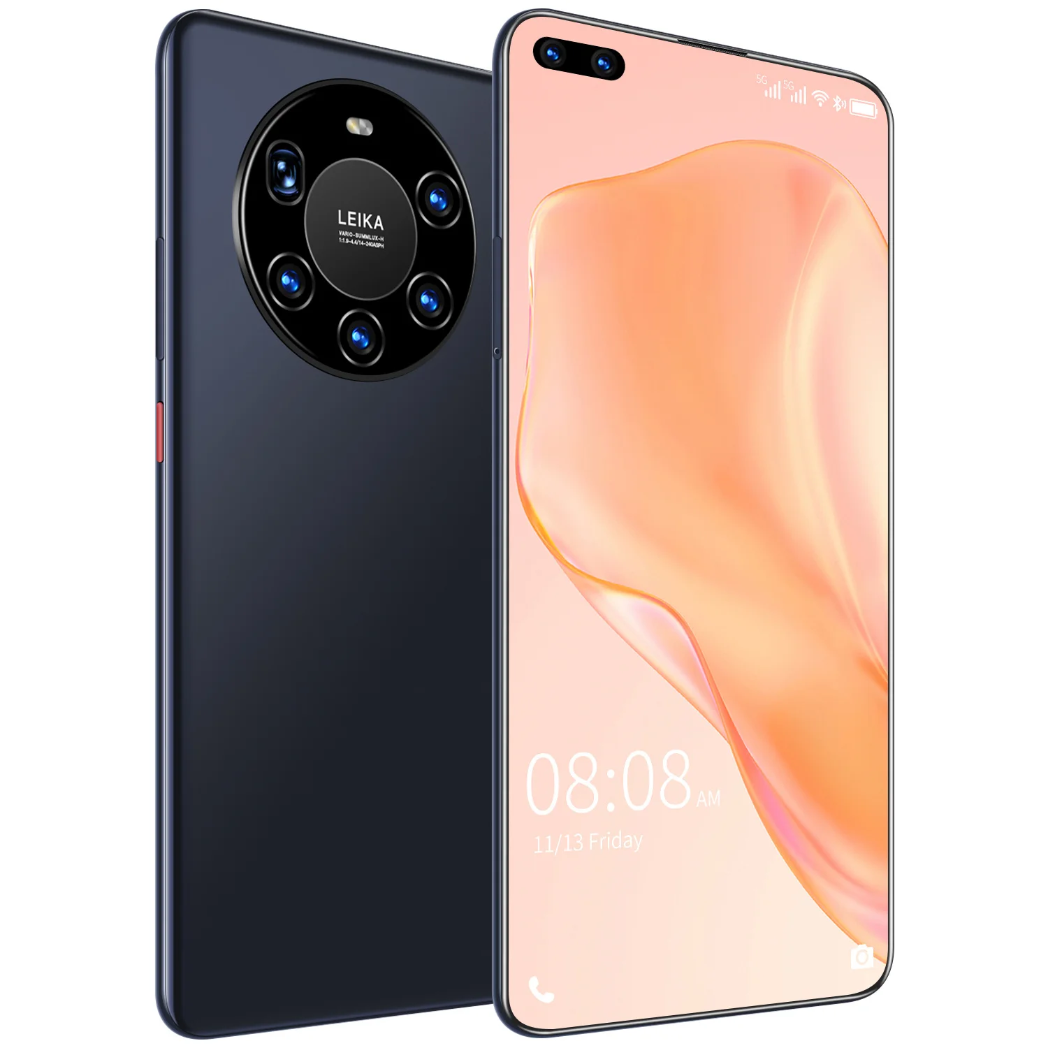 Smartphone Mate40 Pro avec grande mémoire, téléphone portable, carte SIM, touristes, nouveau design, 6.8 pouces