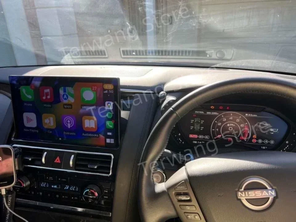 

Android 13 Carplay 8+256GB Car Radio For Nissan Armada Y62 Patrol QX80 QX56 2010-2022 GPS Navigation Bluetooth Multimedia Player
