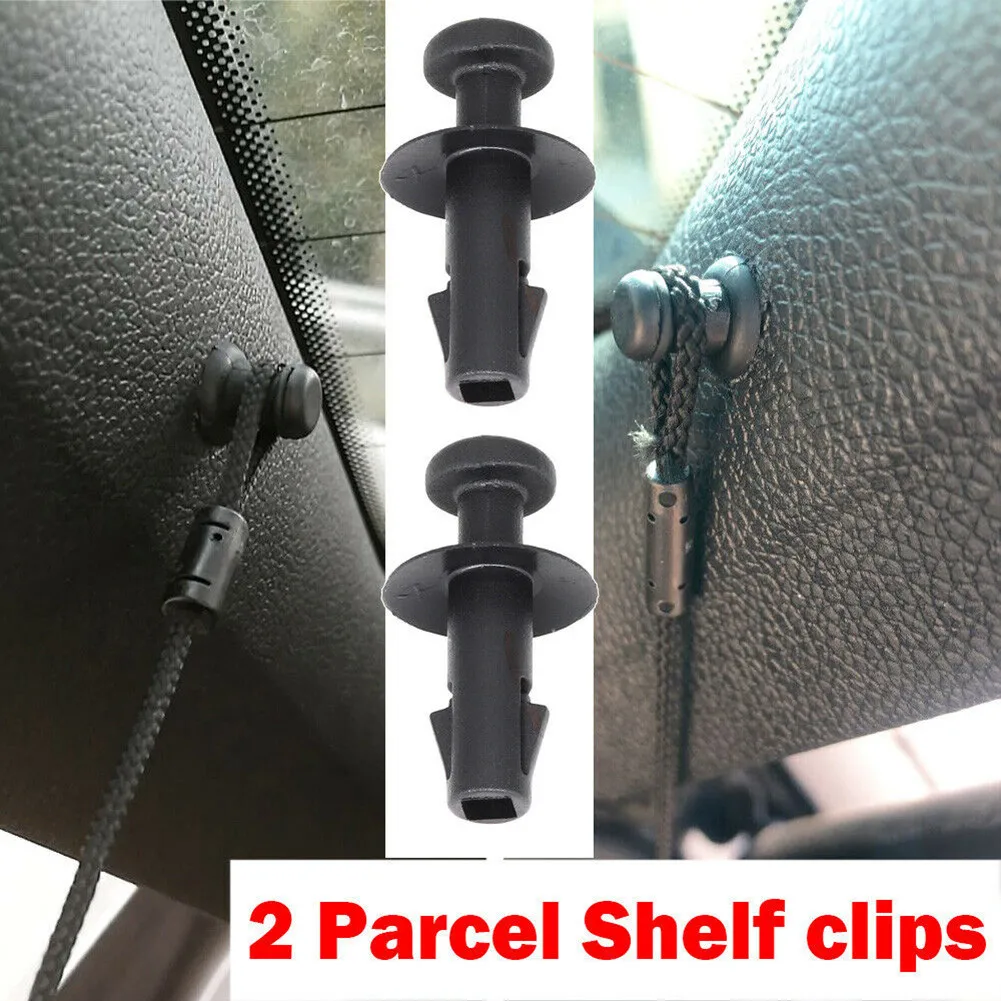 

2 PCS For Opel For Vauxhall Mokka X Parcel Shelf String Luggage Load Cover Pivot Clips Car Automobiles Interior Accessories