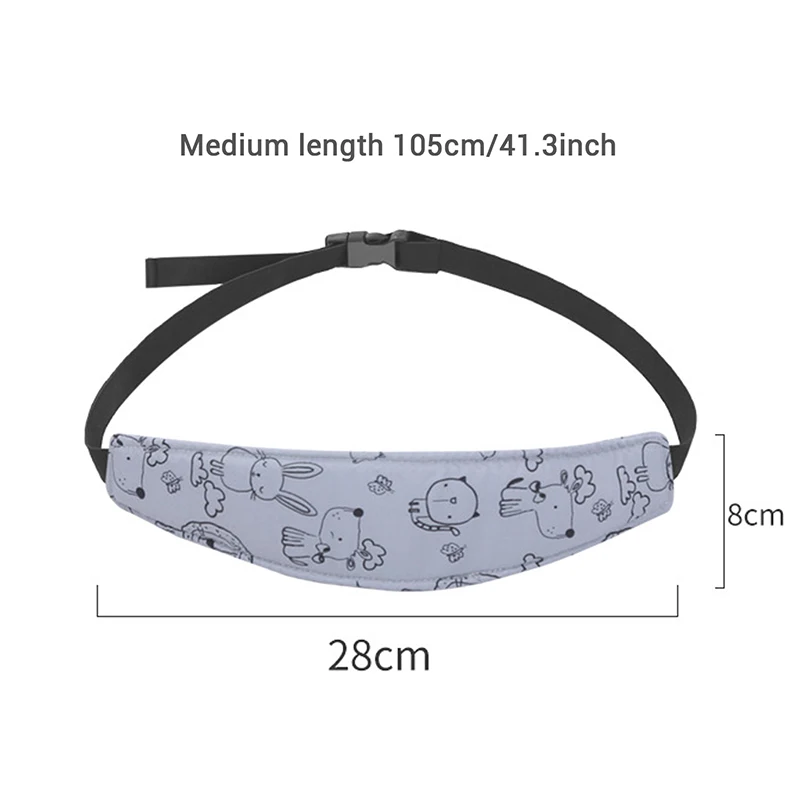 Baby Car Seat Head Support Children Stroller Fastening Belt Adjustable Boy Girl Playpens Sleep Positioner Baby Saftey Pillows view 6