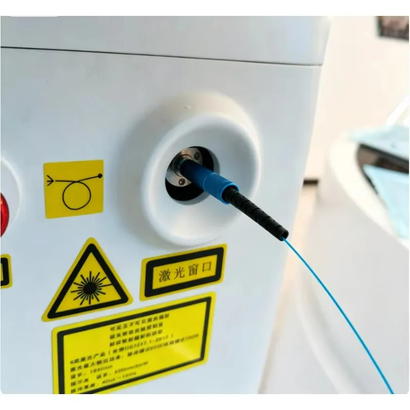 Custom Medical Quartz Laser Transmission Fiber SAM905 Connector Core Diameter 550μm for Urology Kidney Stone Surgery