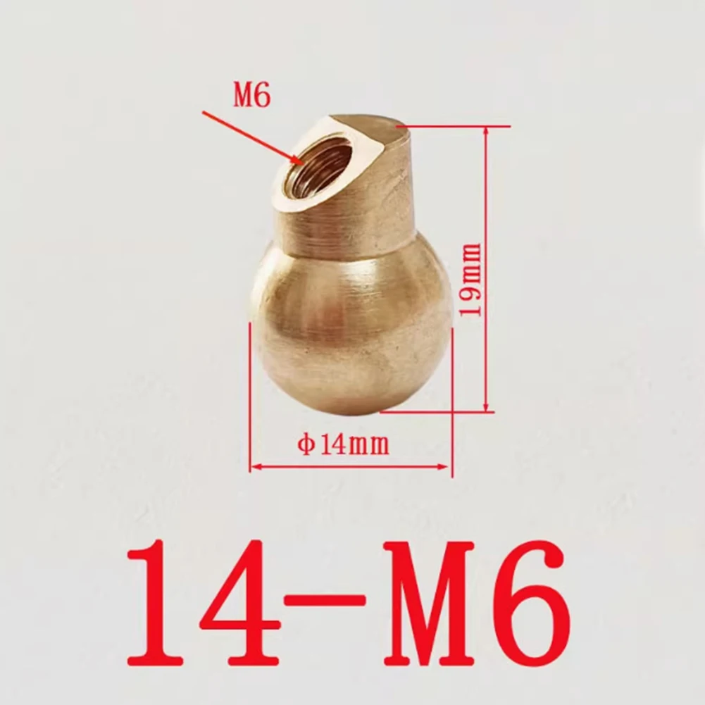 Oblique Spray Nozzle Lathe Tool Holder Joint CNC Machine Brass Nozzle Excellent Thermal Conductivity Stable Long-term Use