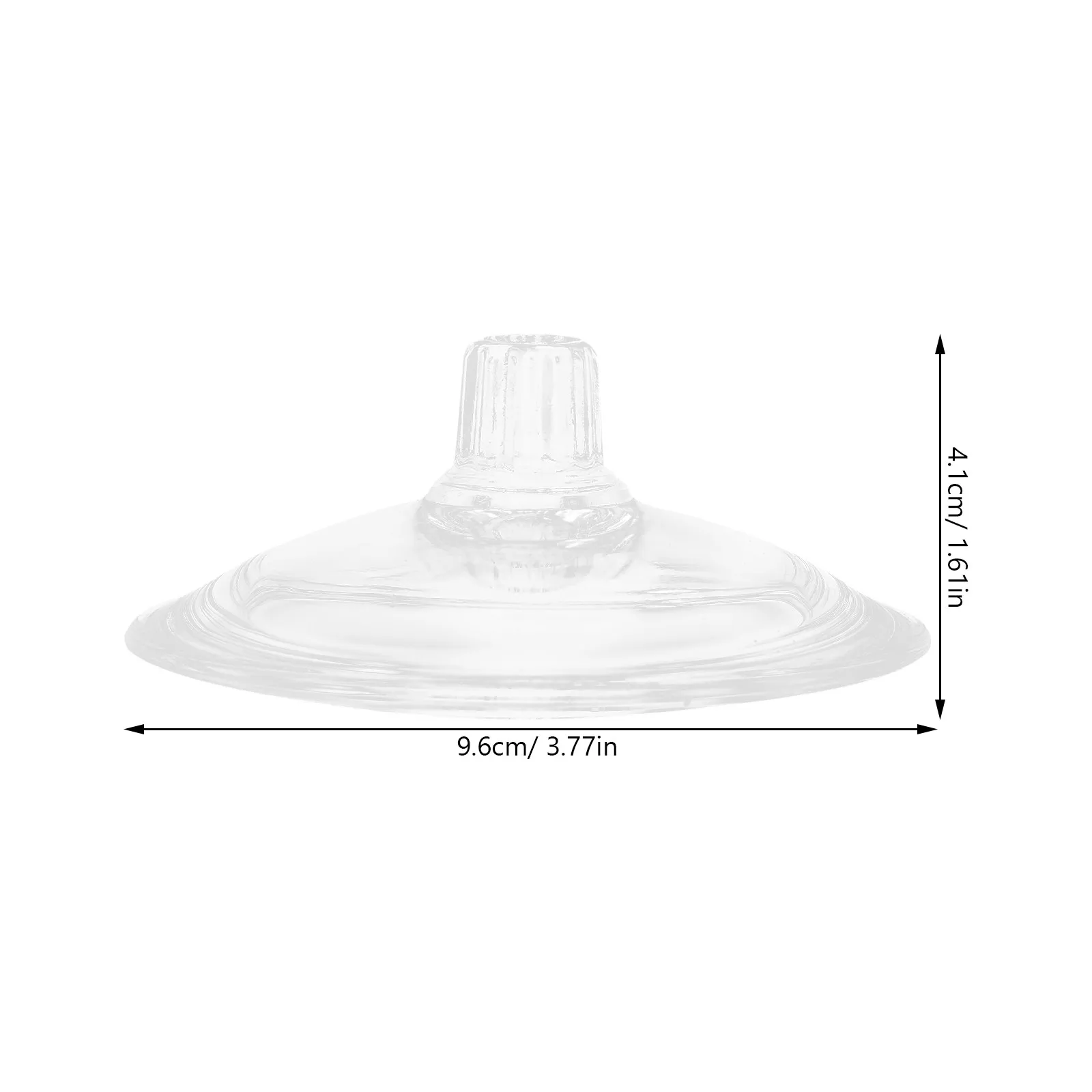 Glass Drink Lid Round Clear Universal Cup Cover for Water Tea Coffee Mugs Leak Resistant Easy Clean Reusable Cup Lids for Home
