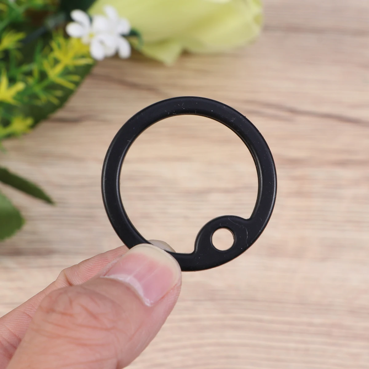 

Dog Tag Silencers Thick Silicone Rubber Eliminate Clanking Noise Tags Protect Edges Durable Practical Long Service
