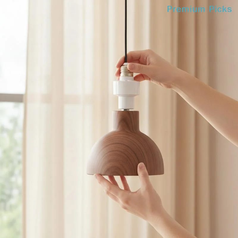 portableE27 Offline Voice Controlled Light Socket No WiFi Needed Sensitive Response for Corridor Aisle Stair Lighting