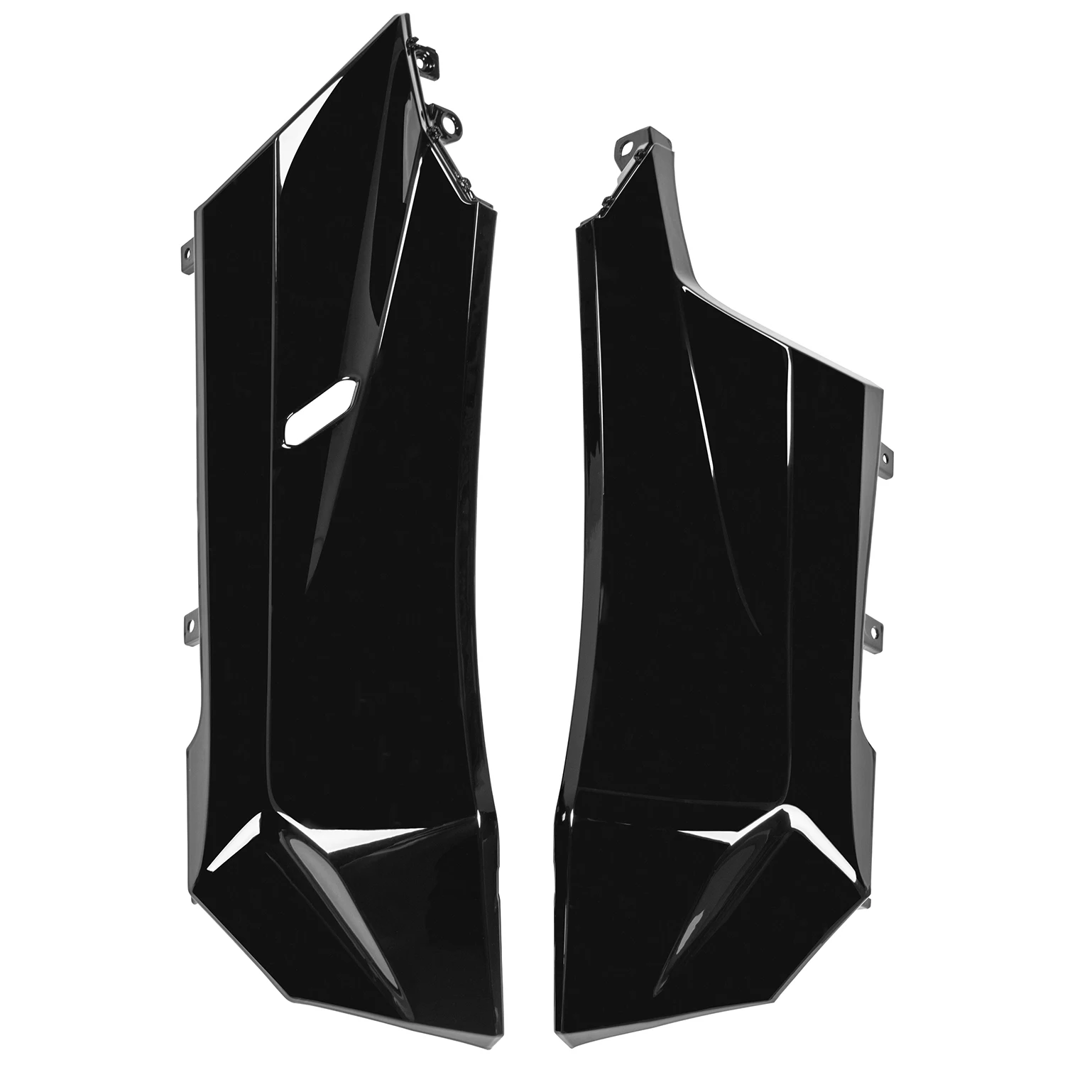 For Honda ADV 160 2023 2024 Motorcycle Belly pan Lower Fairing Gloss Black ABS ADV160 2024 Carbon Fiber Look