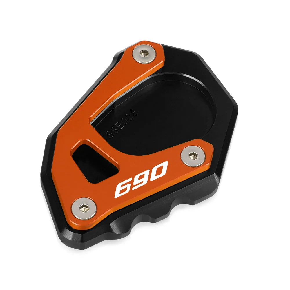 For KTM 690 SMC R 690 Enduro R 2019 2020 2021 2022 2023 2024 2025 2026 Kickstand Enlarger Foot Side Stand Extension Plate Pad