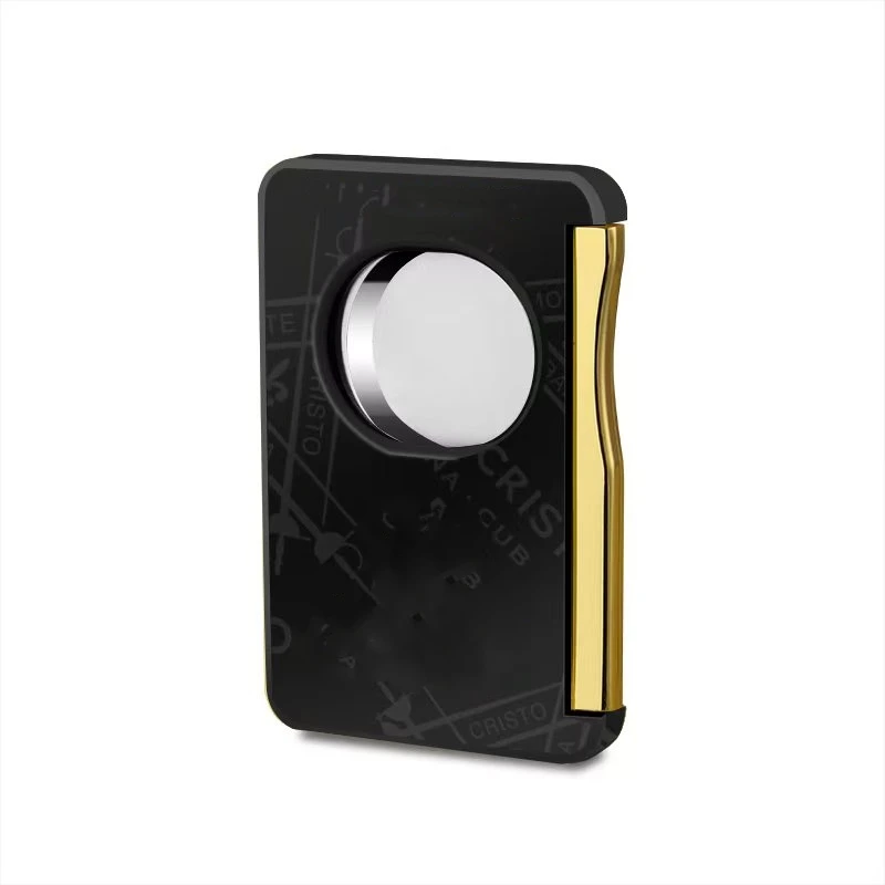 

Fully Automatic Cigar Cutter One Handed Operation German Blade Sharp Smooth Portable Single Blade Opening and Closing Cutter
