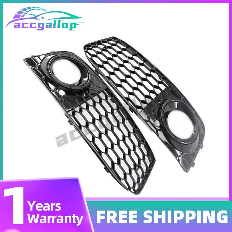 

Для Audi A4 B8 RS4 2009 2010 2011 2012 Сотовая сетка Противотуманные фары с открытым вентиляционным отверстием A4 Впускная крышка решетки 8KD807682 8KD807681 Детали решетки