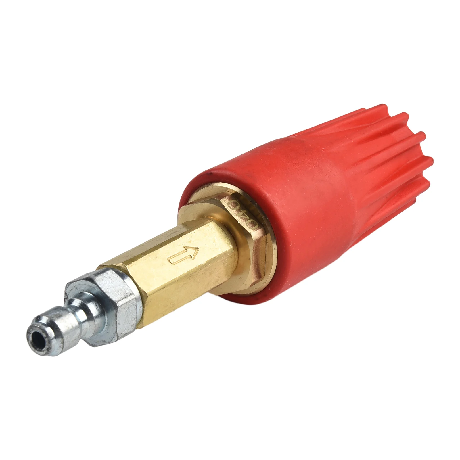Rotating Spray Nozzle for 5100 PSI Pressure Washer For Turbo Tip with 1/4 for M Quick Connect and Filtered Water Flow