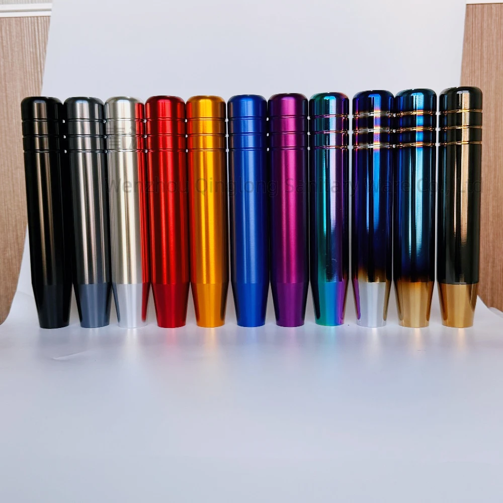 

Удлинительная головка рычага переключения передач из алюминиевого сплава автомобиля 18 см/7,09 дюйма, модифицированная ручка переключения передач, рокер