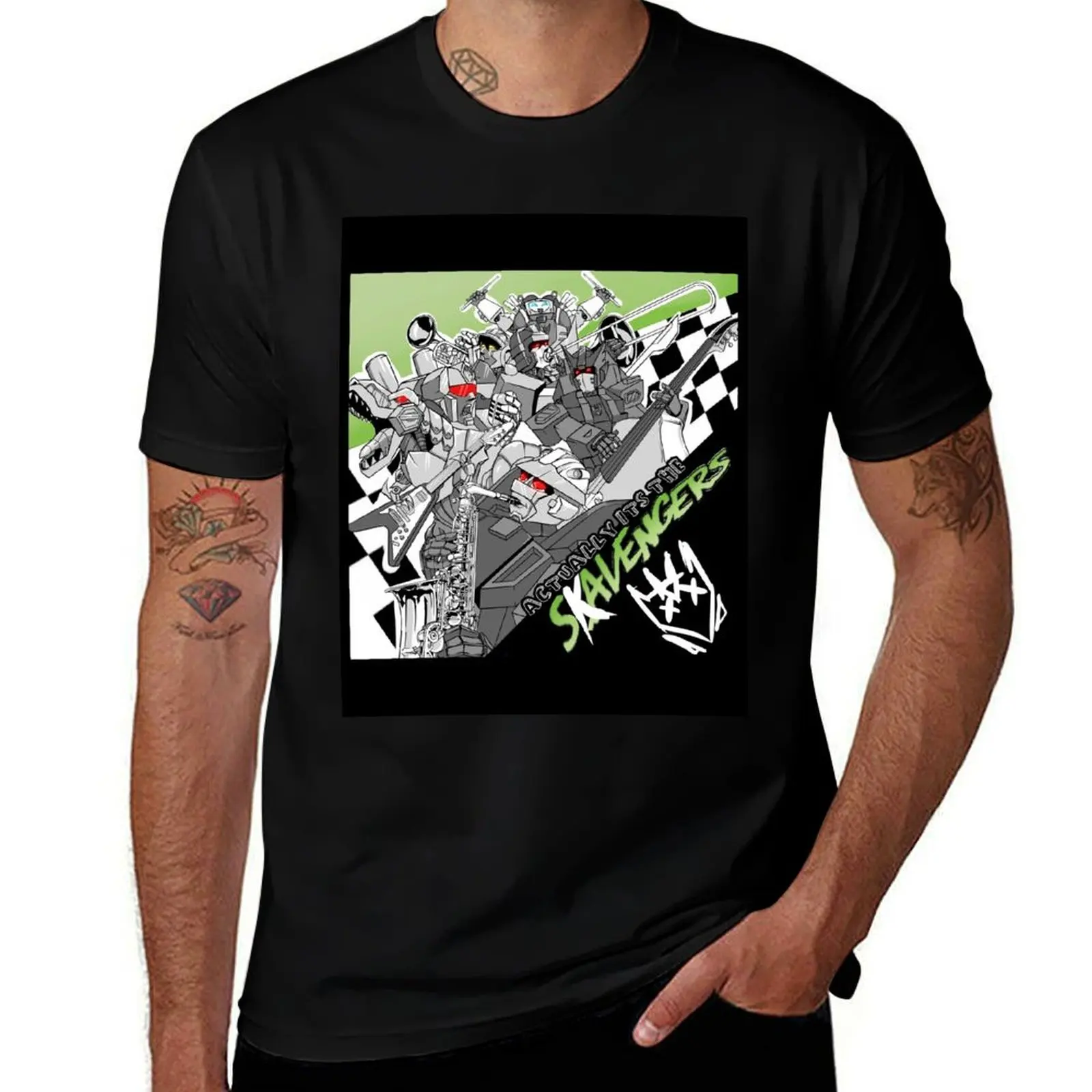 Actually it's the SKAvengers T-Shirt Casual Holiday Short Sleeve Tee