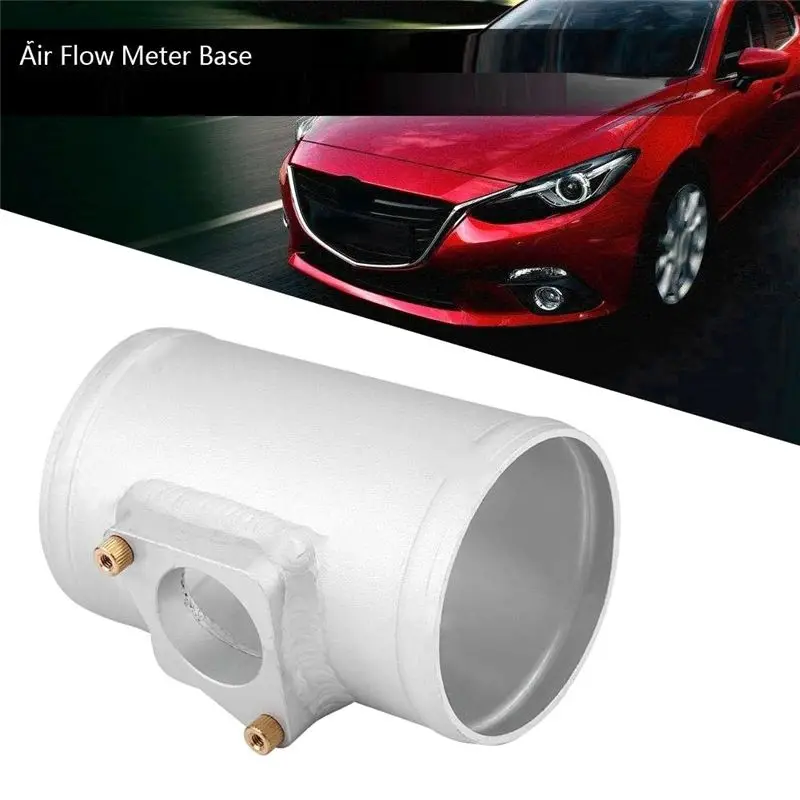 Car Intake Pipe Air Flow Meter Base Engine Modified Intake Sensor For Toyota Honda Subaru Mazda