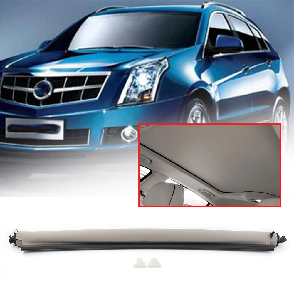 Car Sunroof Sun Roof Curtain Shade Gray Cover For Cadillac SRX 2010 2011 2012 2013 2014 2015 2016 25964410 Replacement Assembly