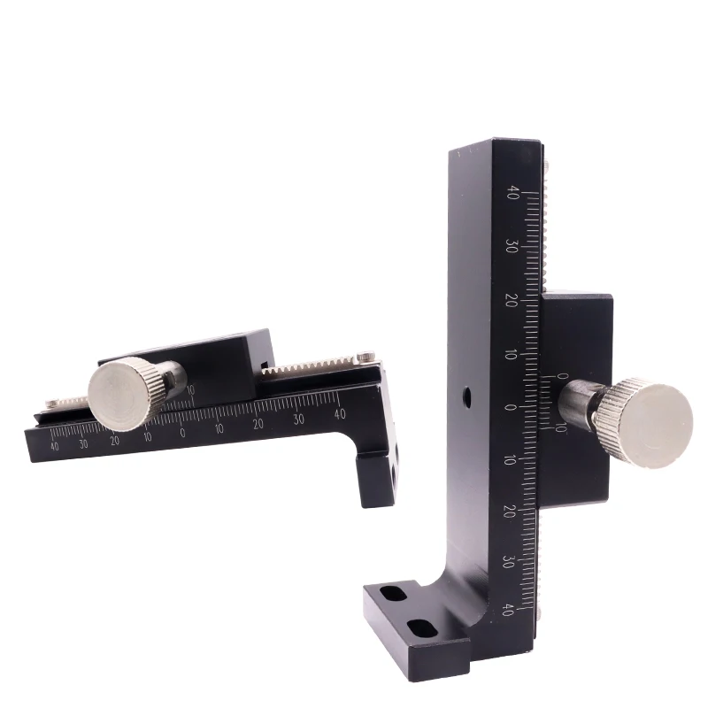 Z Axis LWZ25 L=50-200mm Dovetail groove Trimming Slide Long Stroke Table Sliding Stage Manual Displacement Platform