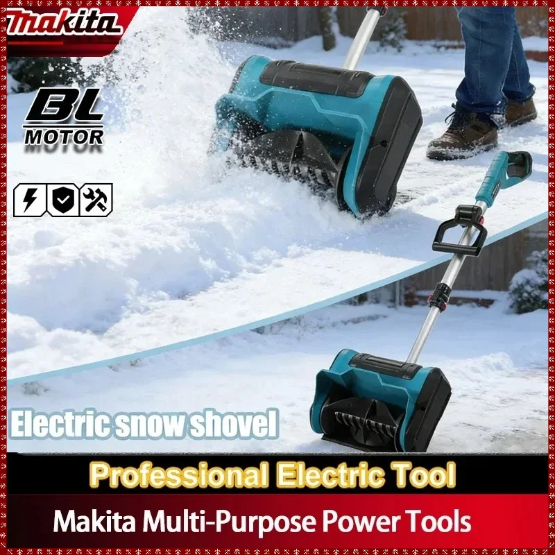 

Makita Cordless Snow Shovel Snow Blower Shovel Carbon Steel 18V-21V ABS Cold Resistant Safety for Patio