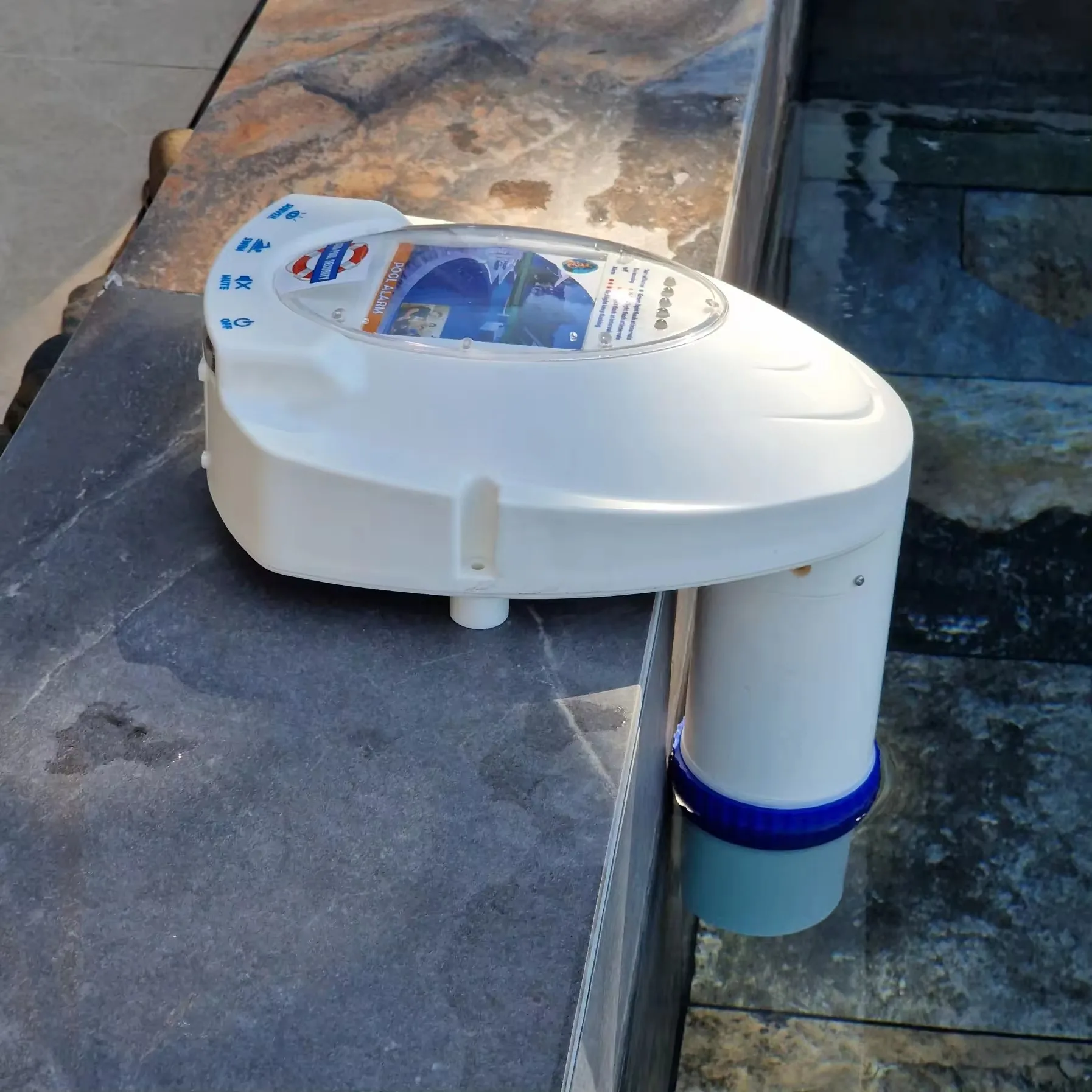 Sistema di allarme per piscina Sensore di movimento subacqueo per ricevitore remoto di sicurezza Smart Scout alimentato a batteria ricaricabile per bambini