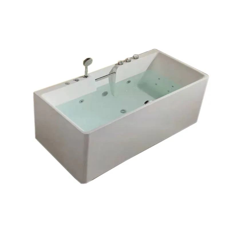Foshan manufacturer Jacuzzi seamless docking three skirt bath constant temperature SPA bubble pool intelligent constant